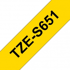 Brother TZE-S651 etikettien kirjoitusnauha TZ