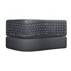 Logitech 920-009167 klaviatūra Universalus RD belaidis ryšys + „Bluetooth“ QWERTZ Vokiečių Grafitas