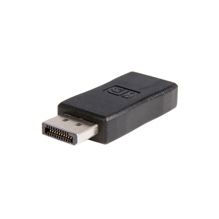StarTech.com DP2HDMIADAP kabelių lizdinio / kištukinio jungčių tipo keitiklis DisplayPort HDMI Juoda