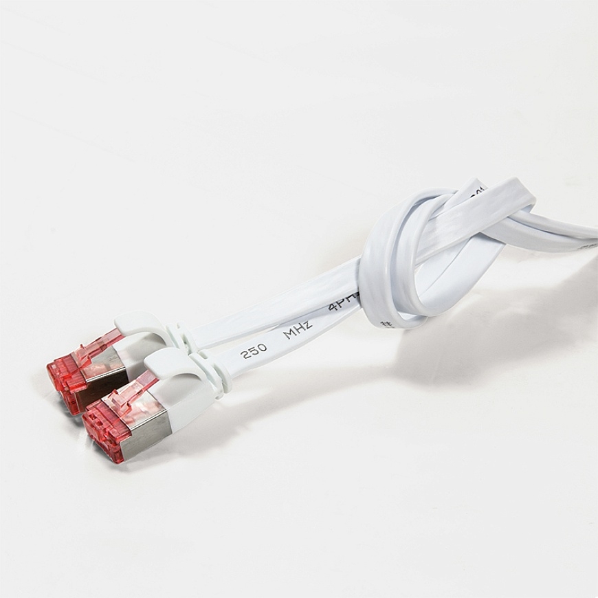 LogiLink CF2021S tinklo kabelis Balta 0,5 m Cat6 U/FTP (STP) – 3