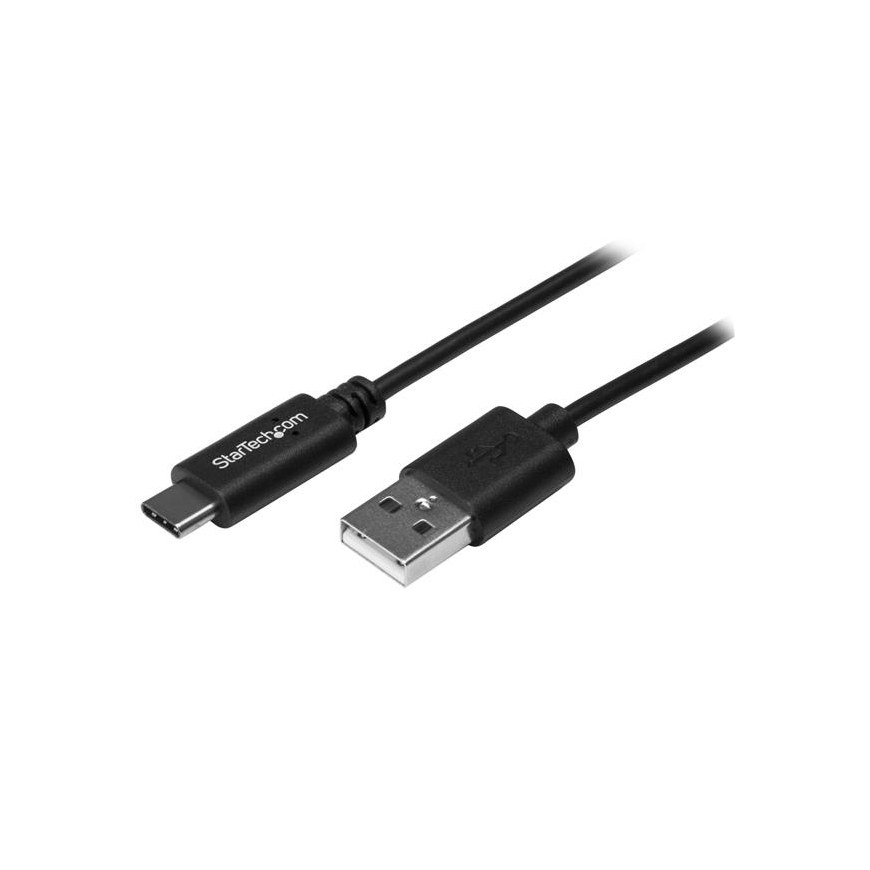 StarTech.com USB2AC50CM USB kabelis USB 2.0 0,5 m USB A USB C Juoda