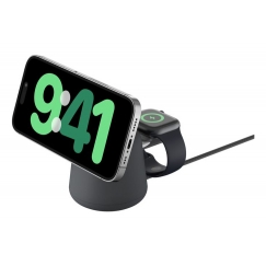 Belkin BoostCharge Pro Headphones, Smartphone, Smartwatch Charcoal AC Wireless charging Fast charging Indoor