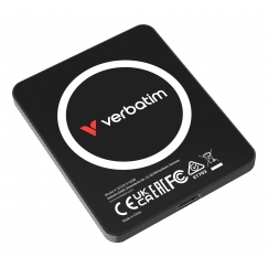 Verbatim SnapBack Ultra Slim SSD 512GB USB tüüp-C USB 3.2 Gen 2x2 Must