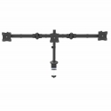 StarTech.com ARMTRIO подставка / крепление для мониторов 61 cm (24") Стол Черный