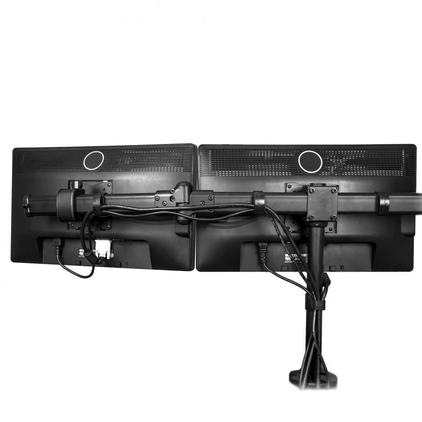 StarTech.com ARMTRIO monitorin kiinnike ja jalusta 61 cm (24") Vastaanotto Musta – 5