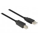 DeLOCK 11m, USB2.0-A - USB2.0-B USB cable USB A USB B Black DeLOCK 11m, USB2.0-A - USB2.0-B USB cable USB A USB B Black