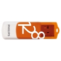Philips FM12FD05B USB флеш накопитель 128 GB USB тип-A 2.0 Оранжевый, Белый Philips FM12FD05B USB флеш накопитель 128 GB USB тип-A 2.0 Оранжевый, Белый