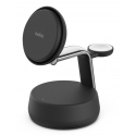 Belkin Qi2 Fitness tracker, Headphones, Smartphone, Smartwatch Black USB Wireless charging Fast char