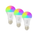 Immax NEO LITE 3x Smart spuldze LED E27 9W RGB + CCT krāsa un balta, aptumšojama, WiFi Immax NEO LITE 3x Smart spuldze LED E27 9W RGB + CCT krāsa un balta, aptumšojama, WiFi
