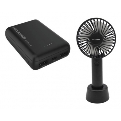 Ultron 375356 ārējais akumulators 10000 mAh Melns