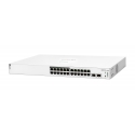 HPE Aruba Networking Networking Instant On Switch 24p Gigabit CL4 PoE 2p SFP 195W 1830 HPE Aruba Networking Networking Instant On Switch 24p Gigabit CL4 PoE 2p SFP 195W 1830