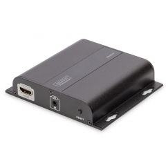 Digitus DS-55123 AV-signaalin jatkaja AV-vastaanotin Musta