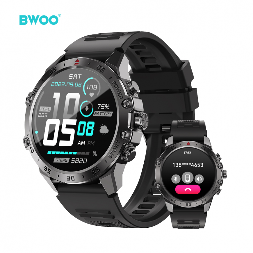 BWOO smartwatch WA-08 1.43” AMOLED black – 4