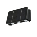 Outdoor solar LED wall light IMMAX WALL-5 with light sensor, 2W Outdoor solar LED wall light IMMAX WALL-5 with light sensor, 2W