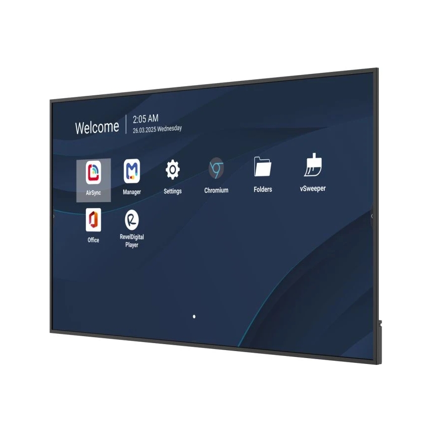 Viewsonic 86" 4K Commercial Display with ProAV Integration – 3