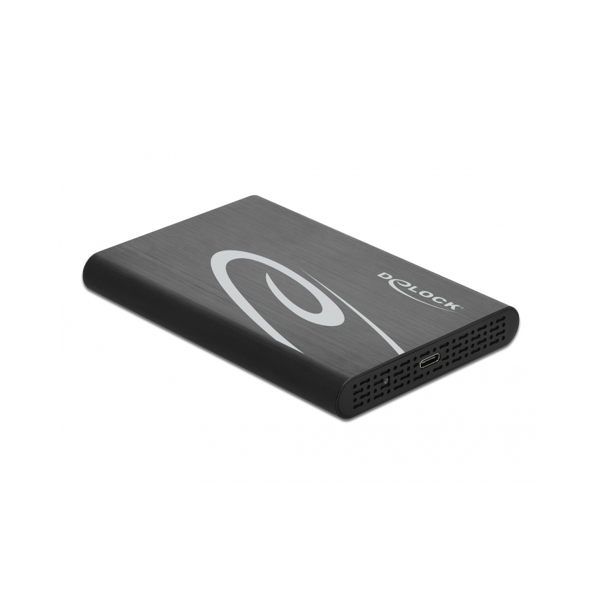 DeLOCK 42610 kõvakettaboks HDD/SSD ümbris Must 2.5"