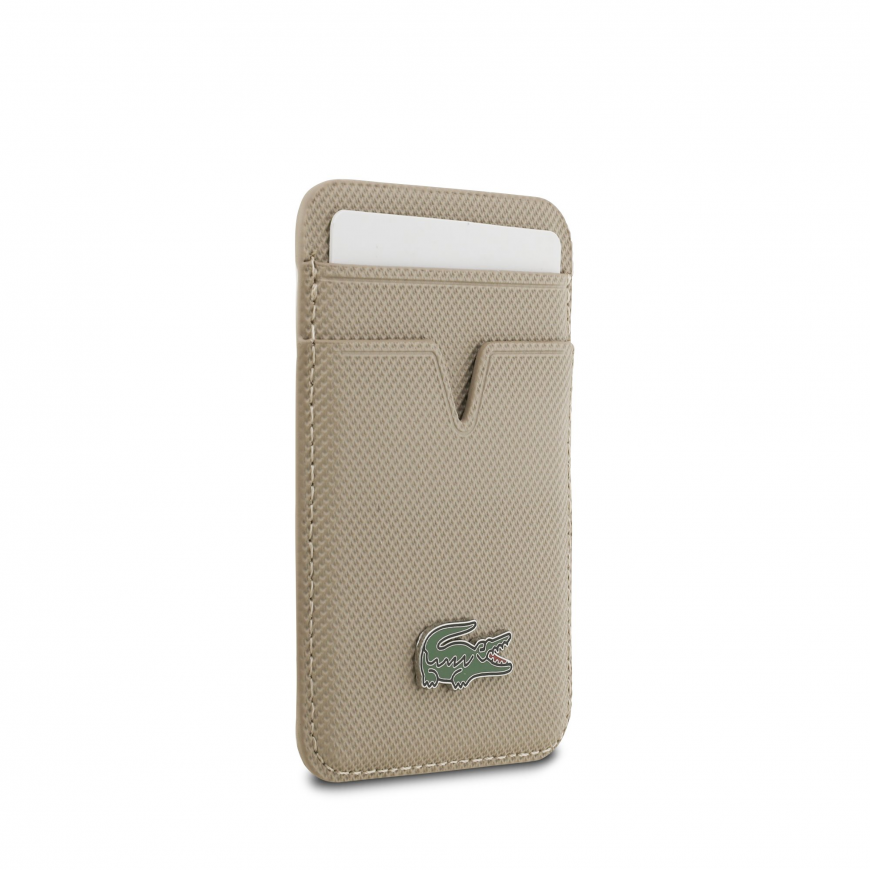 Lacoste PU Iconic Petit Pique MagSafe Wallet Tapue – 3
