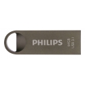 Philips Moon edition 3.1 USB zibatmiņa 64 GB USB Type-A 3.2 Gen 1 (3.1 Gen 1) Pelēks Philips Moon edition 3.1 USB zibatmiņa 64 GB USB Type-A 3.2 Gen 1 (3.1 Gen 1) Pelēks
