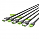 Green Cell KABGCSET01 USB-kaapeli 2 m USB A USB C Musta Green Cell KABGCSET01 USB-kaapeli 2 m USB A USB C Musta