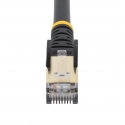 StarTech.com 6ASPAT3MBK tinklo kabelis Juoda 3 m Cat6a U/FTP (STP) StarTech.com 6ASPAT3MBK tinklo kabelis Juoda 3 m Cat6a U/FTP (STP)