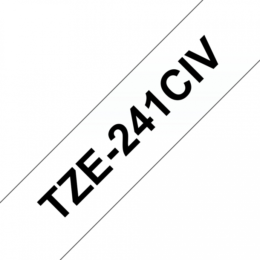 Brother TZE-241CIV marķēšanas lenta TZ