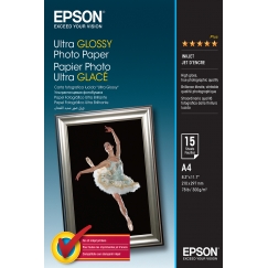 Epson Ultra Glossy Photo Paper, DIN A4, 300g/m², 15 sheets