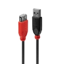 Lindy 42817 USB kabelis USB 2.0 5 m USB A Melns Lindy 42817 USB kabelis USB 2.0 5 m USB A Melns