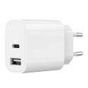 Gembird TA-UC-2AC12-01 mobiilseadme laadija Nutitelefon, Nutikell, Tahvel Valge Vahelduvvool Hoonesi Gembird TA-UC-2AC12-01 mobiilseadme laadija Nutitelefon, Nutikell, Tahvel Valge Vahelduvvool Hoonesi