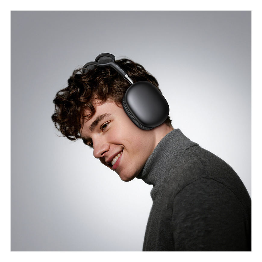 Borofone Headphones BO36 Tone bluetooth black – 3