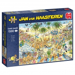 Jan van Haasteren The Oasis 1500pcs Dėlionė 1500 vnt Komiksai