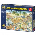 Jan van Haasteren The Oasis 1500pcs Dėlionė 1500 vnt Komiksai Jan van Haasteren The Oasis 1500pcs Dėlionė 1500 vnt Komiksai