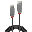 Lindy 36700 USB kabelis USB 2.0 0,2 m USB A Melns, Pelēks Lindy 36700 USB kabelis USB 2.0 0,2 m USB A Melns, Pelēks