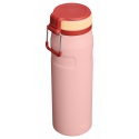Stanley The IceFlow Twist Flip pudele, 0.71 l, Persiku rozā Stanley The IceFlow Twist Flip pudele, 0.71 l, Persiku rozā