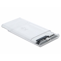 DeLOCK 42617 cieto disku uzglabāšanas sistēma HDD/SSD korpuss Caurspīdīgs 2.5" DeLOCK 42617 cieto disku uzglabāšanas sistēma HDD/SSD korpuss Caurspīdīgs 2.5"
