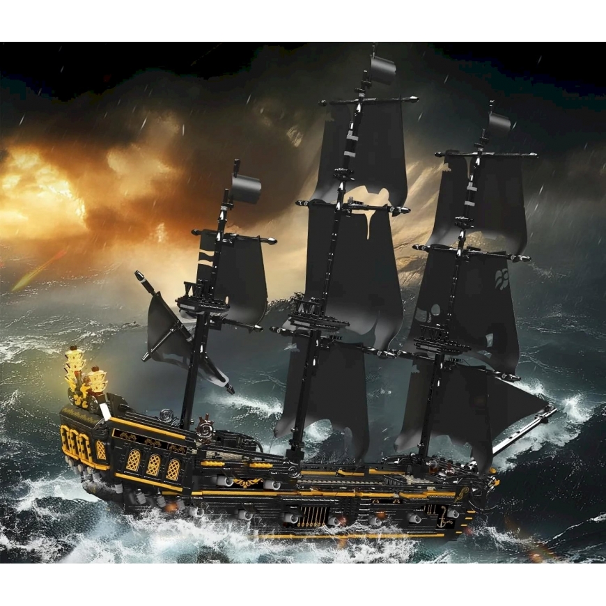 RoGer Пиратский Корабль Конструктор Black Pearl 3180шт – 2