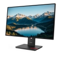 Lenovo ThinkVision T27Q-40 PC lamekuvar 68,6 cm (27") 2560 x 1440 pikslit Wide Quad HD LED Must Lenovo ThinkVision T27Q-40 PC lamekuvar 68,6 cm (27") 2560 x 1440 pikslit Wide Quad HD LED Must