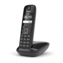 Gigaset AS690 Аналоговый/DECT телефон Идентификация абонента (Caller ID) Черный Gigaset AS690 Аналоговый/DECT телефон Идентификация абонента (Caller ID) Черный