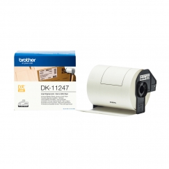 Brother DK-11247 markeerimisteip Must valgel taustal