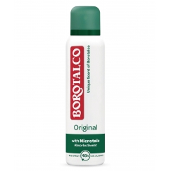 Borotalco Original Unisekso stiliaus Purškiamas dezodorantas 150 ml 1 vnt