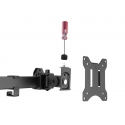 Equip 650158 monitori kinnitus ja alus 81,3 cm (32") Laud Must Equip 650158 monitori kinnitus ja alus 81,3 cm (32") Laud Must