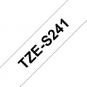Brother TZE-S241 label-making tape Black on white TZ Brother TZE-S241 label-making tape Black on white TZ