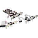 DeLOCK PCI Express card 4 x serial, 1x parallel interface cards/adapter DeLOCK PCI Express card 4 x serial, 1x parallel interface cards/adapter