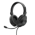 Trust HS-250 Headset Wired Head-band Calls/Music Black Trust HS-250 Headset Wired Head-band Calls/Music Black