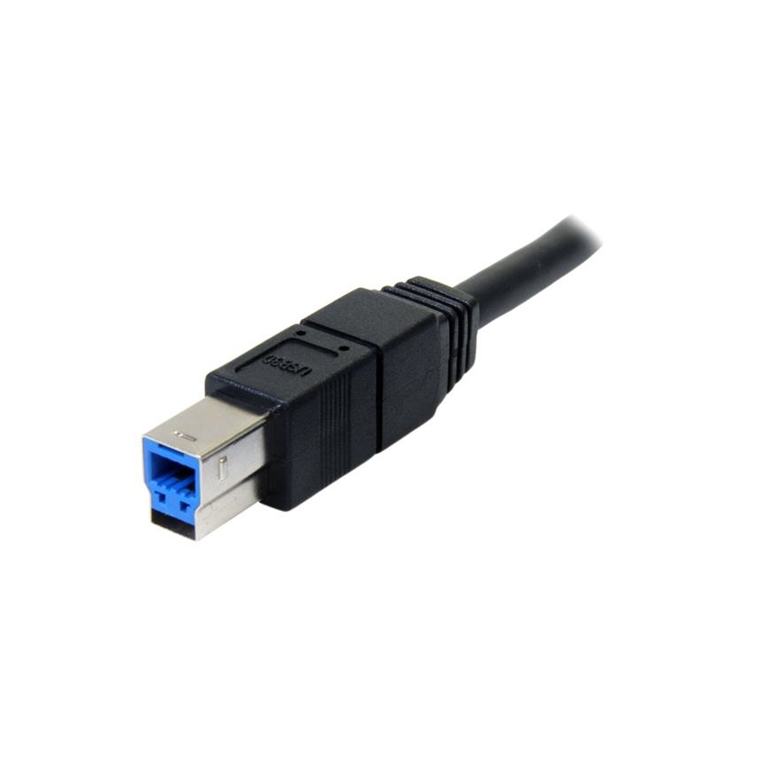 StarTech.com 3m Black SuperSpeed USB 3.0 Cable A to B - M/M – 2
