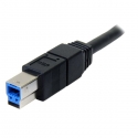StarTech.com 3m, USB 3.0-A - USB 3.0-B USB-kaapeli USB 3.2 Gen 1 (3.1 Gen 1) USB A USB B Musta StarTech.com 3m, USB 3.0-A - USB 3.0-B USB-kaapeli USB 3.2 Gen 1 (3.1 Gen 1) USB A USB B Musta