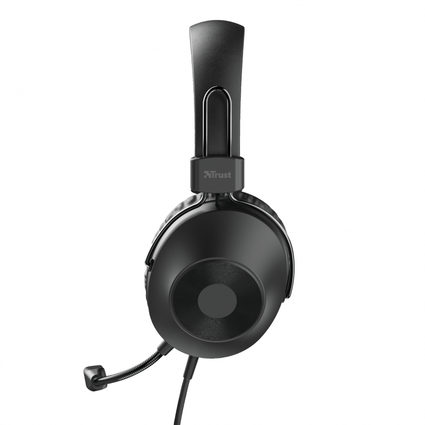 Trust HS-250 Headset Wired Head-band Calls/Music Black – 5