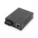Digitus DN-82160 verkon mediamuunnin 1000 Mbit/s 1310 nm Yksittäistila Musta Digitus DN-82160 verkon mediamuunnin 1000 Mbit/s 1310 nm Yksittäistila Musta