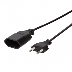 LogiLink 2m, 2xCEE 7/16 Must CEE7/16