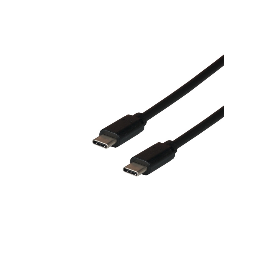 EFB Elektronik EBUSBC-USB20CK.3 USB-kaapeli USB 2.0 3 m USB C Musta