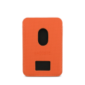 Lacoste PU Iconic Petit Pique MagSafe Wallet Orange